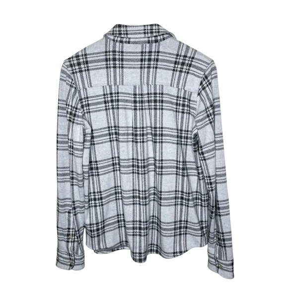 Faherty Legend Sweater Shirt Snowonder Plaid Medium - Picture 6 of 15